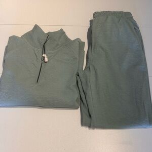 Balance Collection Sage Green Pants & Pullover